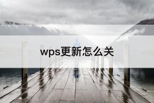 wps更新怎么关