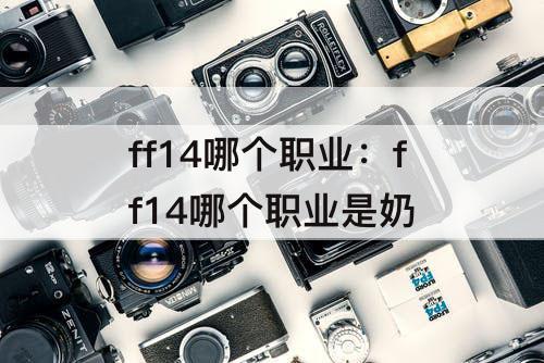 ff14哪个职业：ff14哪个职业是奶