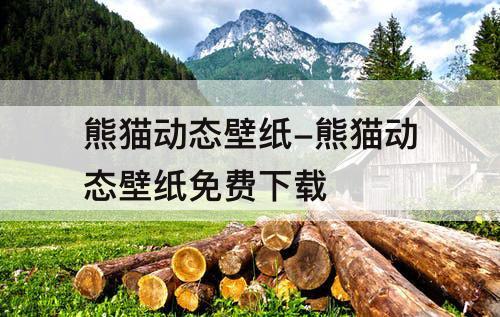 熊猫动态壁纸-熊猫动态壁纸免费下载