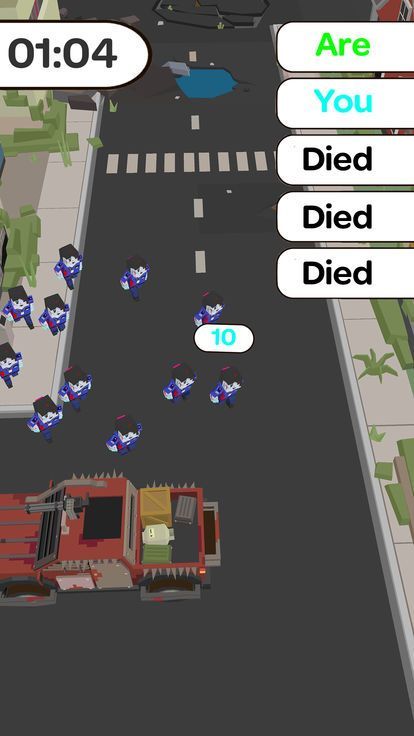 Zombie Crowd in City  v1.0图1