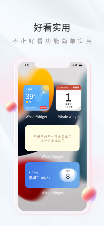 鲸鱼小组件  v1.0.0.0图2