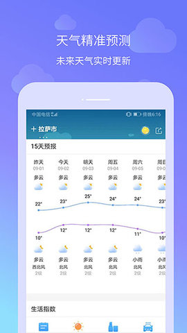 懒人天气  v2.13图1