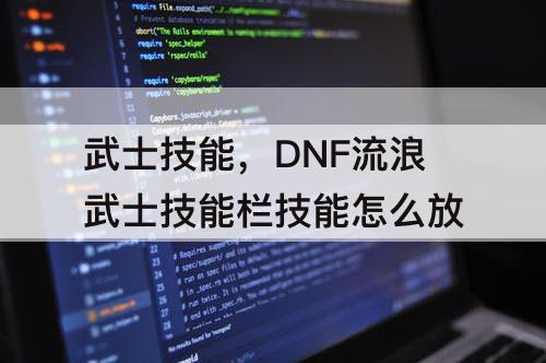 武士技能，DNF流浪武士技能栏技能怎么放