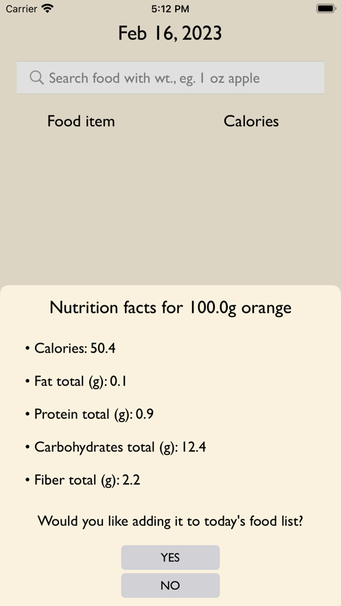 食物追踪器2023  v1.0图3