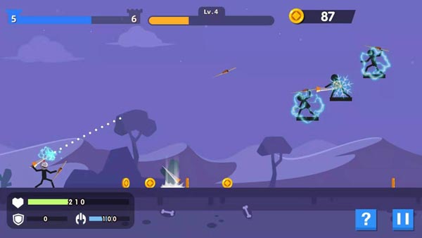 火柴人神射手无限钻石版  v1.10.4图1