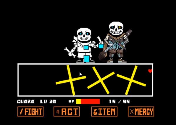 智障之下sans